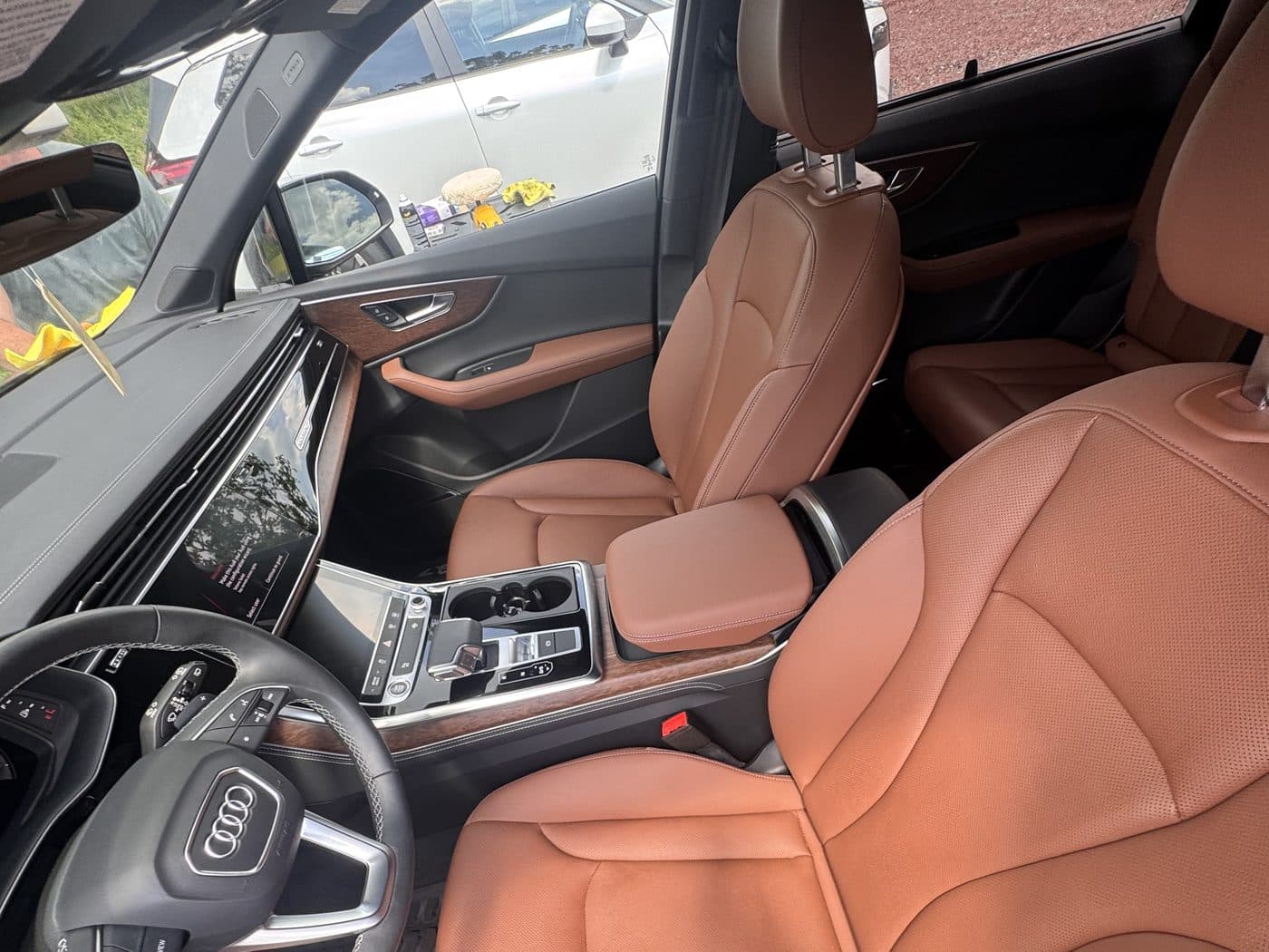Audi Q7 — Full Cabin — Interior Detailing by Bezkoro Detailing