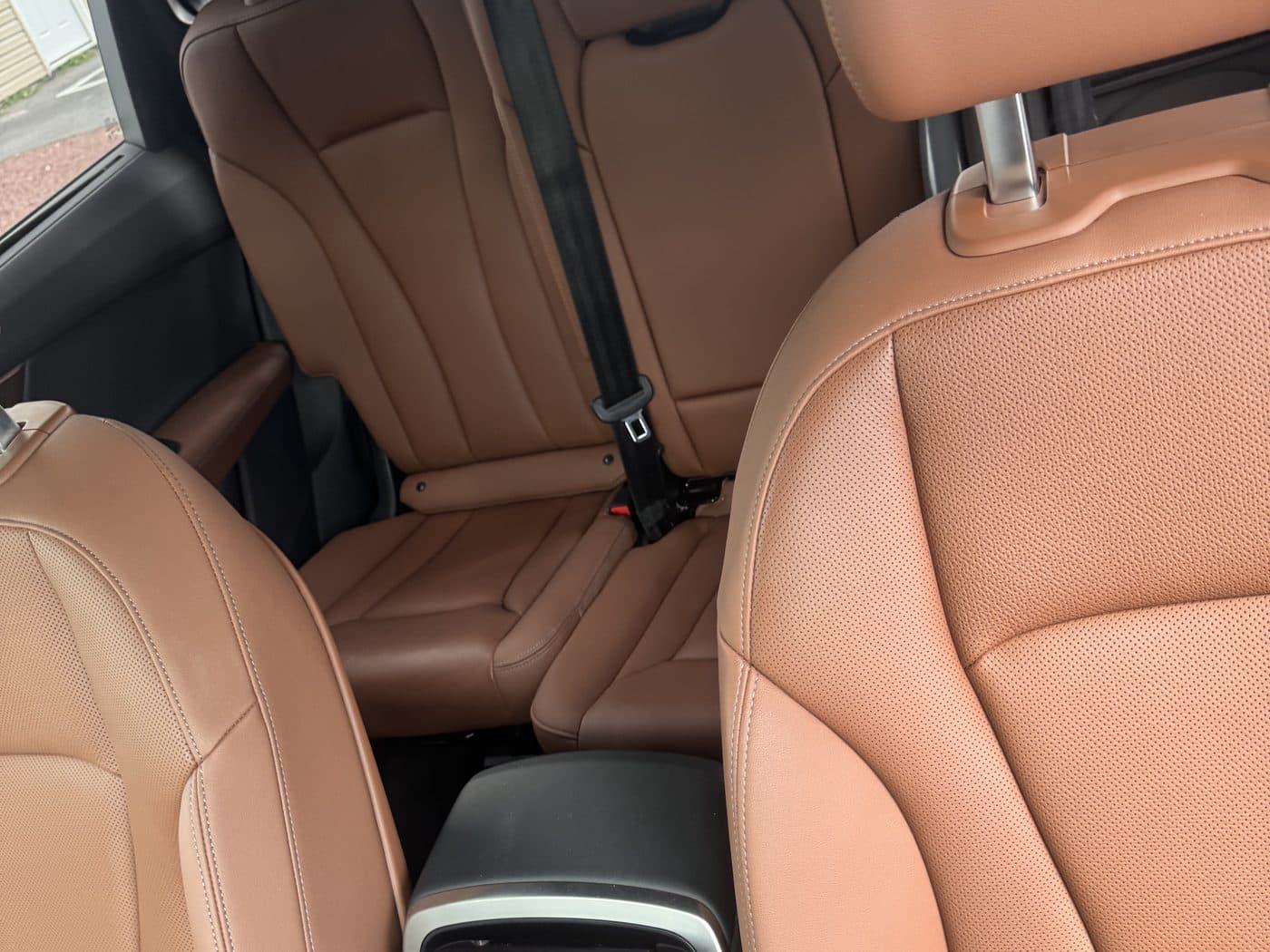 Audi Q7 — Rear Interior — Interior Detailing by Bezkoro Detailing
