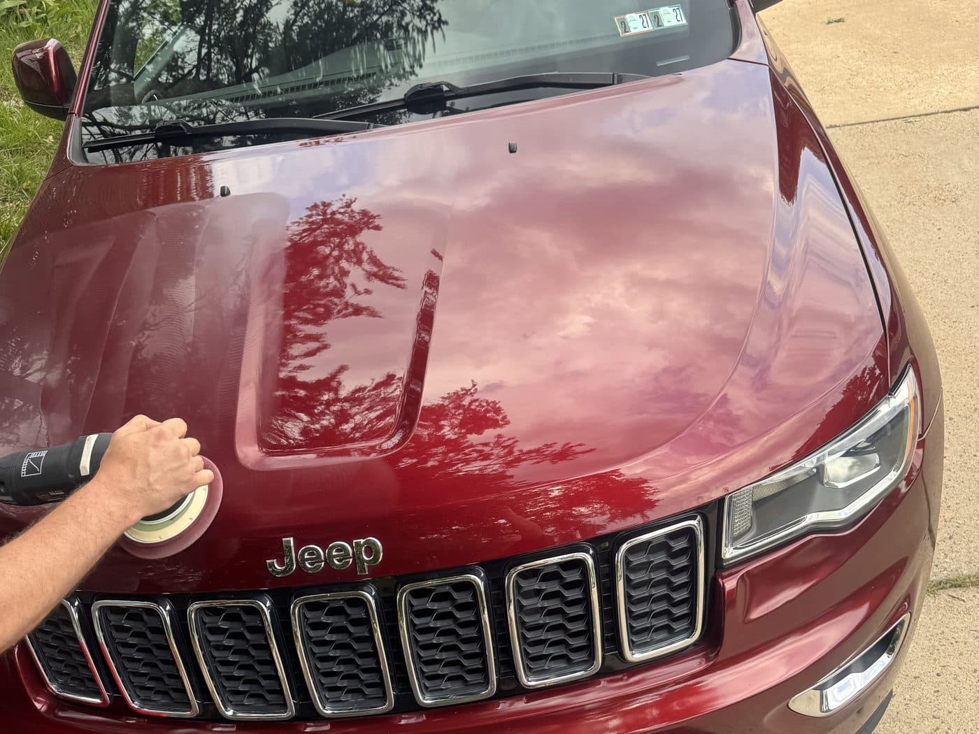 Jeep Grand Cherokee — Paint Correction by Bezkoro Detailing